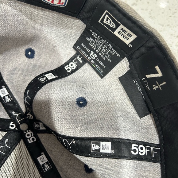 New Era Los Angeles Rams Fitted Hat 7 1/4 59fifty NFL Football LA - Picture 7 of 7